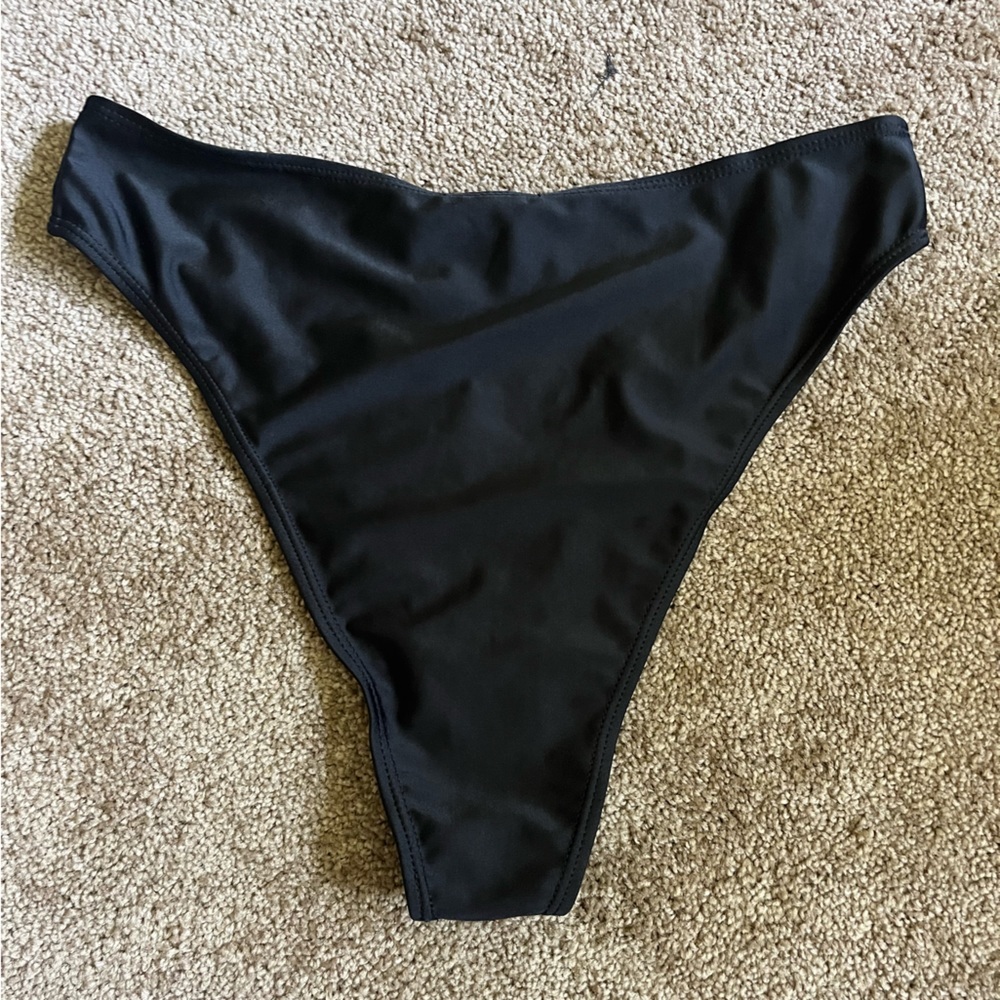 boohoo‎ black high waisted bikini brief - Picture 4 of 4